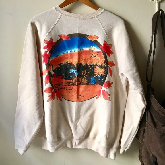 Like new vintage printed sweatshirt - Picture 1 of 5